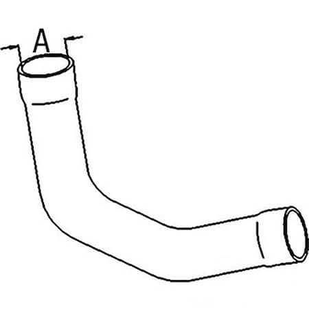 Aftermarket Fits John Deere Tractor Upper Radiator Hose 7200 7400 2375 ID R113176